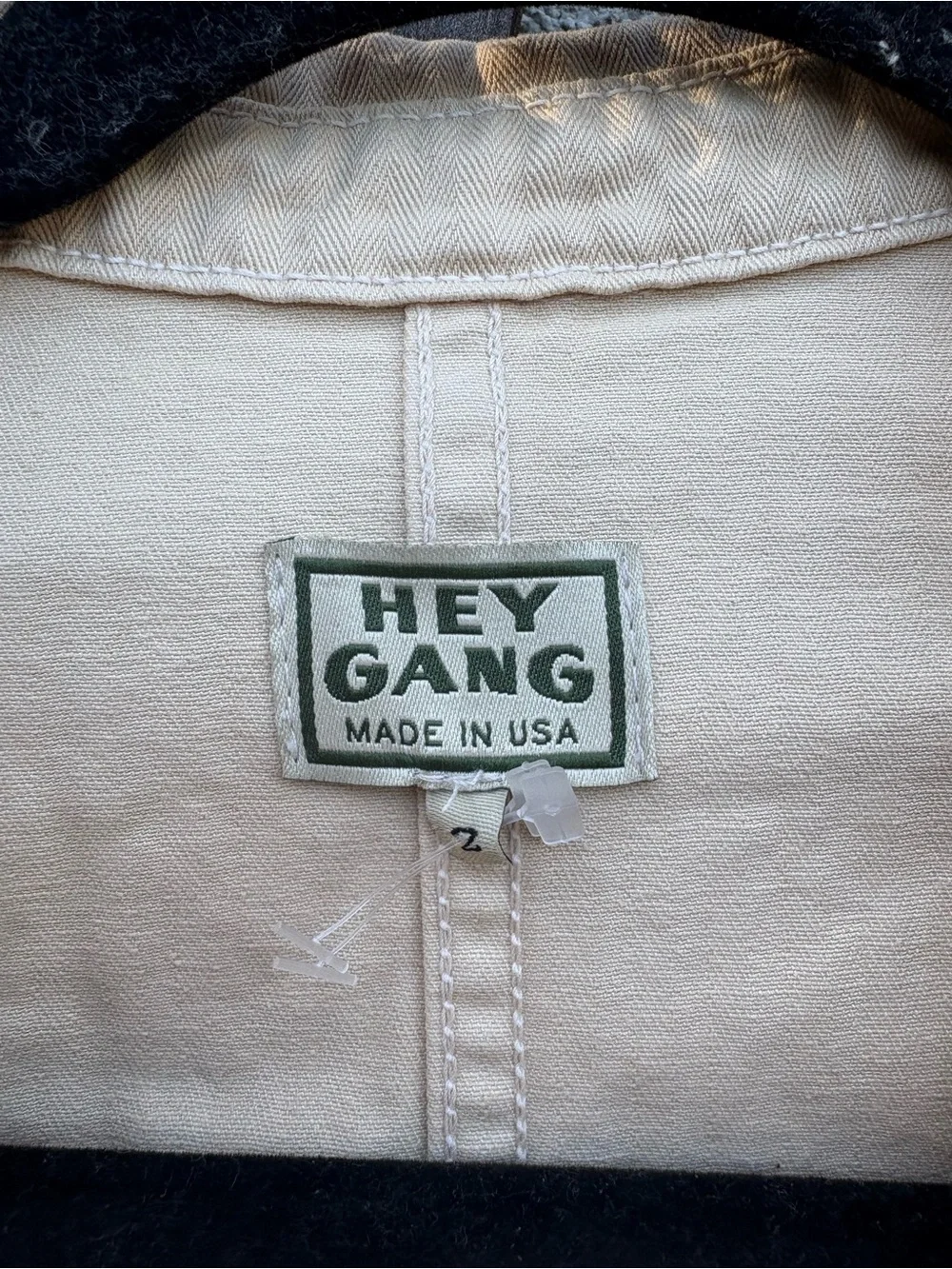 Hey Gang Barn Jacket + Chore Pants in Natural - Picture 4 of 14